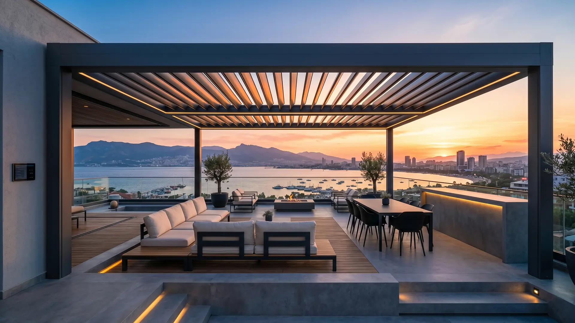 Bioklimatik Pergola Sistemleri İzmir